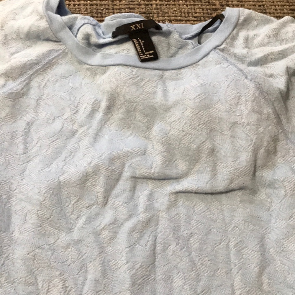 Light blue shirt